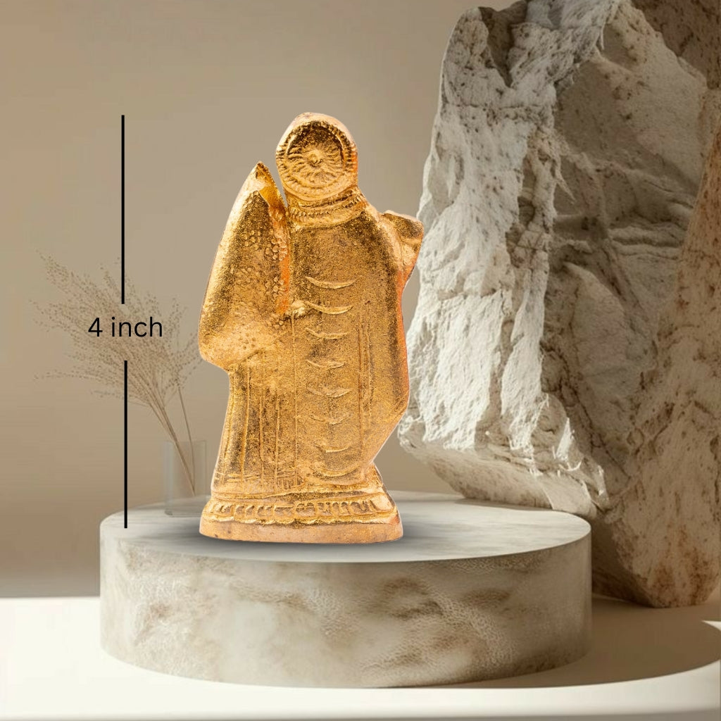 Shop Radha Krishna Brass Idol with pose- 4 inch