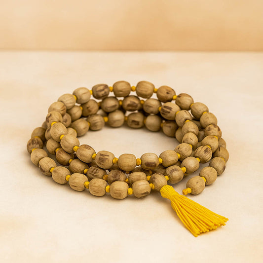 Original Tulsi Mala (108+1 Beads) – Handcrafted for Devotion & Meditation
